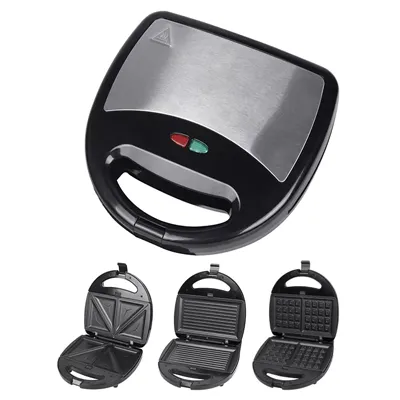 Waffle Sandwich Maker Removable Plates